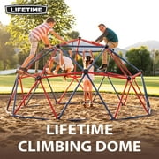 Lifetime Kids Outdoor 5 ft. H x 10 ft. W Dome Climber, Red and Blue (101301)
