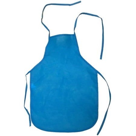 Child's Youth Blue Chef Food Crafting Activity Apron Party Costume Accessory