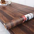 thumbnail image 1 of Papel adhesivo efecto madera Decotalk nogal 30 x 305 cm vinilo, 1 of 7