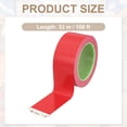thumbnail image 2 of Uxcell Floor Marking Tape, Self-Adhesive Warning Safety Tape Caution Stripe for Walls Floors ["1.9 Inch x 110 ft"] Red, 2 of 7