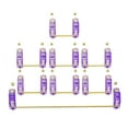 thumbnail image 2 of lionlar 2U 6.25U Transparent Gold Plated PCB Screw Down Stabilizers Key Stabilizers for 1 6.25u 7 2U, 2 of 9