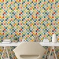 thumbnail image 3 of Ambesonne Abstract Peel & Stick Wallpaper for Home, Colorful Large Drops, 13"x36", Multicolor, 3 of 6
