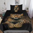 thumbnail image 5 of Leopard Pieces Animal Duvet Cover Set Wildlife Print Bedding Comforter Quilt Cover,Ultra Soft Microfiber Single, 5 of 5