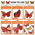 thumbnail image 3 of 40 Pcs Monarch Butterfly Wall Decorations Butterflies for Crafts Butterflies Wall Decor for Room Wedding Party (4.72''), 3 of 8