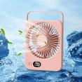 thumbnail image 4 of VtModv Mini Fan Handheld Rechargeable Long Battery-Thin Desktop Fan High Wind Power-Quiet Folding Handheld Desktop Fan, 4 of 7
