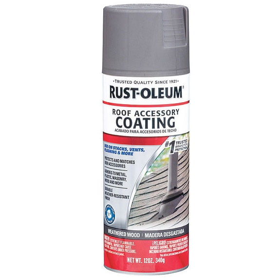 Rust Oleum Roof Accessory Coating Spray Weathered Single Item