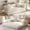 Beige, variant on Exnote 78" Convertible Sofa Bed, 5-in-1 Corduroy Futon Pull Out Couch, No Assembly Boneless Sleeper Sofa for Living Room & Bedroom, Green