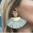 thumbnail image 3 of Raffia Fringe Drops, 3 of 4