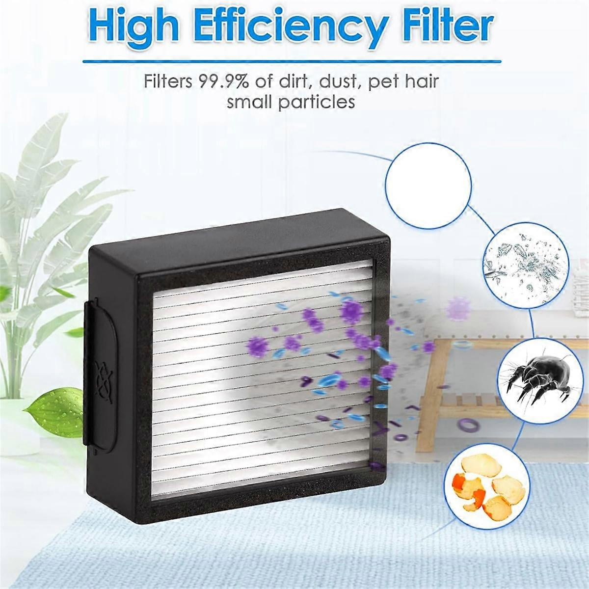For Combo J7+/ Combo J9+/ Combo 10 Max Robot Vacuum Cleaner Main Side Brushes HEPA Filters Accessor As Shown