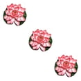 thumbnail image 2 of QualitChoice Artificial Lotus Replacement Simulation Outdoor Garden Park Pond Pool Photography Fake Water Flower Decor Light Pink 3PCS, 2 of 6
