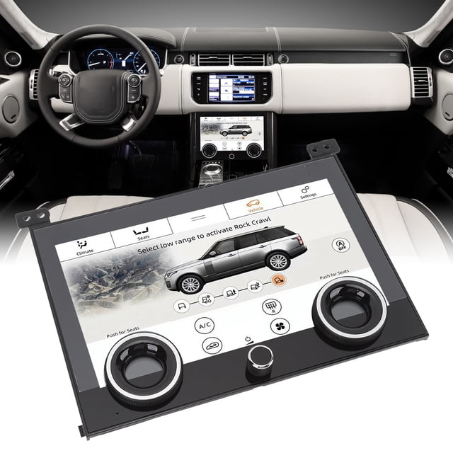 Pantalla Táctil de AC CAR, Temperatura de 10 Pulgadas Control de temperatura LCD Operación Suave para Vogue L405 2013 A 2017