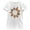 White, variant on Girl's Marvel Christmas Gingerbread Cookie Circle Graphic Tee Mint Small