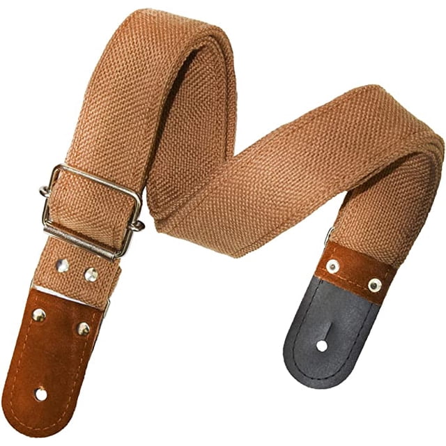 Strap, tahali, correa para guitarra o bajo. Kidam Yute natural