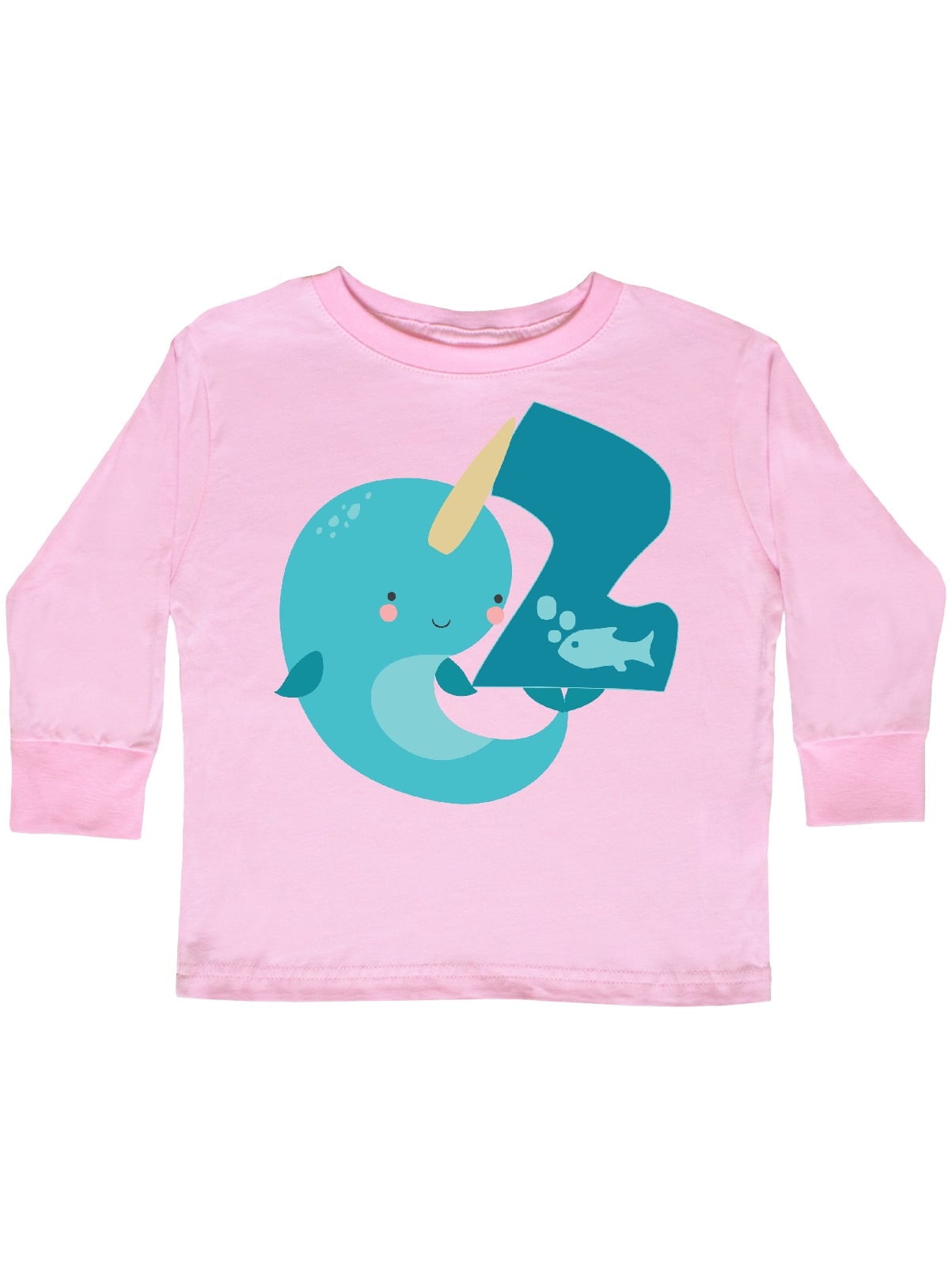 inktastic Pink Elephant 2nd Birthday Toddler T-Shirt