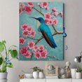 thumbnail image 4 of Flower Hummingbird Canvas Painting Wall Art Home Decor for Living Room Bedroom Dining Room Office Hotel Hallway, 4 of 8