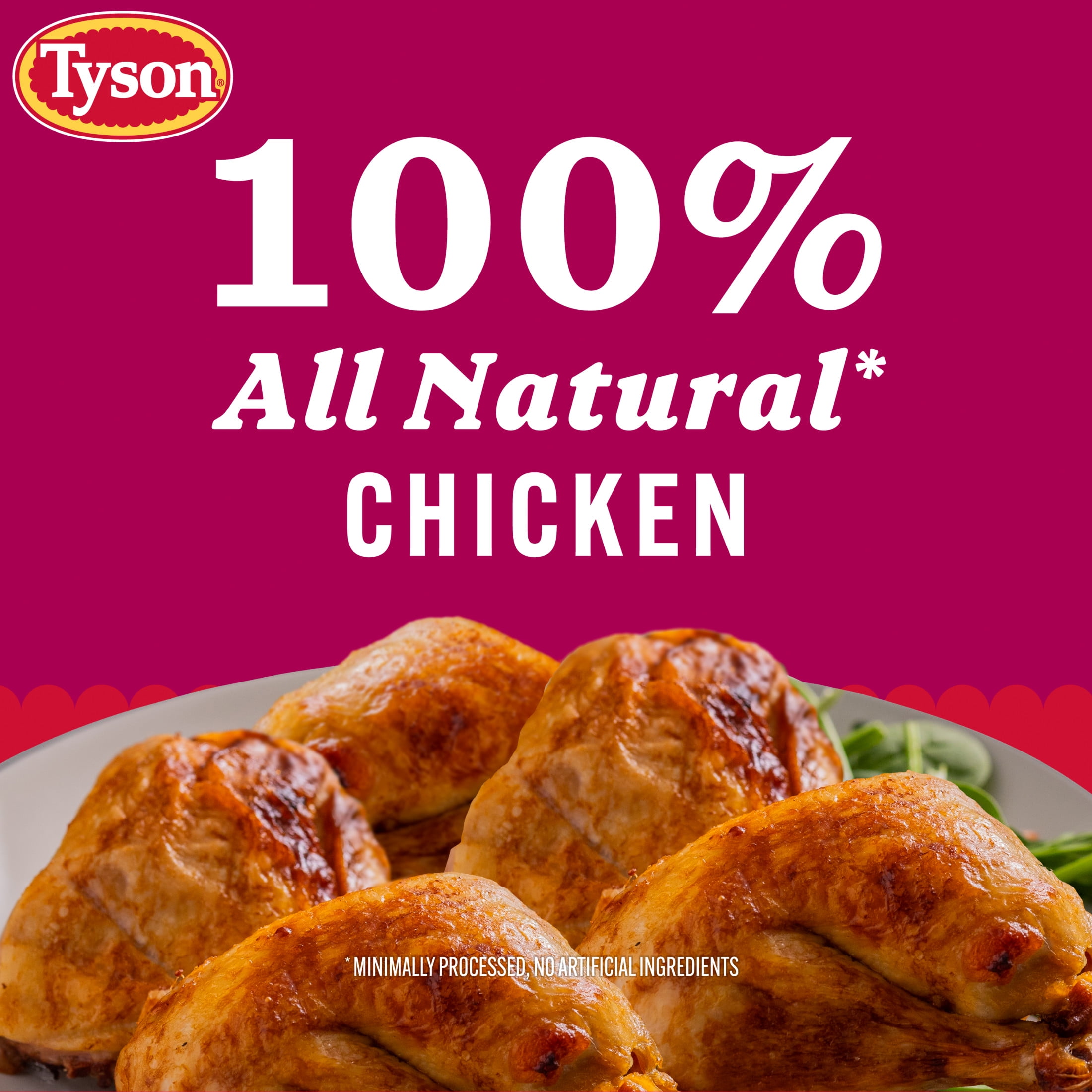 Tyson Fresh Chicken Leg Quarters, 10 lb