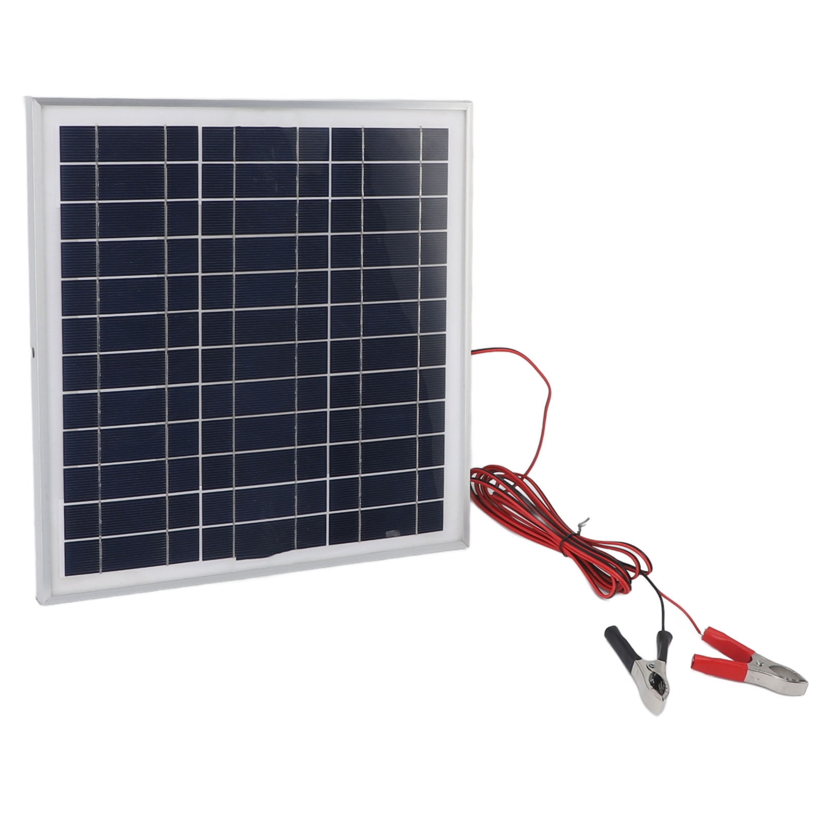 Elowen Solar Panel with Battery Clip Portable Solar Panel, 50W Solar Panel for Camping