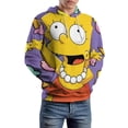 thumbnail image 6 of Simpsons Sweatshirts Casual Pullover Hoodie Jacket Unisex Hooded Activewear 3D Printed Long Sleeve Sweater with Pocket 3XL, 6 of 8