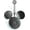 Mickey Mouse Black, variant on Disney Lilo and Stitch Bluetooth Portable Speaker, IPX4 Rated, Blue Water-Resistant, Up to 5 Hours Playtime