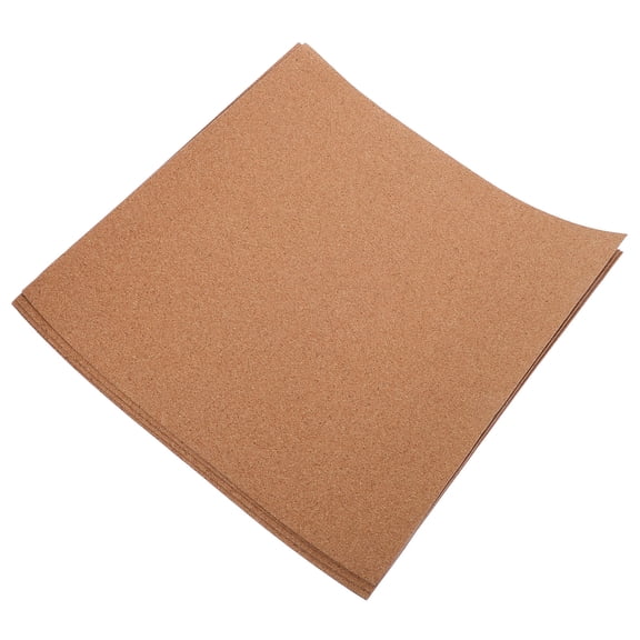 Zehuanyu 5-Pack Brown Cork Message Board Tape for Office, Door, Wall, Labels and Home Organization