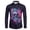 Colorful Floral Skull, variant on Vintage Christmas Santa T-shirt Athletic Shirt Dry-Fit Shirts with Long Sleeve Button Down Formal Tops Wrinkle-Free Clothes Wear for Men