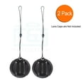 thumbnail image 4 of Foto&Tech Premium 2 Pack 39mm Leather Sticker Logo Cut Out Camera Lens Cap Holder Keeper leash with 3M Adhesive for Fujifilm Camera Lens FLCP-39, 4 of 8