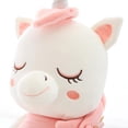 thumbnail image 4 of Set de regalo de peluche con forma de unicornio de peluche, 48 cm, supersuave para bebés, 4 of 5