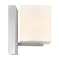 thumbnail image 4 of CWI Lighting 4 Light Contemporary Metal Bathroom Sconce in Satin Nickel, 4 of 5