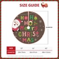 thumbnail image 2 of Sikiie Ho Ho Ho Merry Christmas Christmas Tree Skirt, Christmas Tree Decorations, Christmas Decor, Tree Mat Decoration(30-48IN)-30", 2 of 6