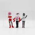 thumbnail image 4 of KEVCHE 6Piezas 10cm Figuras de Hazbin Hotel, Adam Hazbin Hotel Juguetes de Colección Helluva Boss Figuras de Acción Hazbin Hotel Angel Dust Alastor Gato Lucifer Charlie, Juguetes para Ninos, Edad 4+, 4 of 6