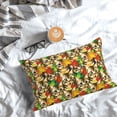 thumbnail image 3 of Salouo Kittens With Maple Leaves Pattern Pillow Cases,1PC Pillow Covers with Envelope Closure Decorative Pillow Case for Bed Couch,Pillows Not Included-16"x24", 3 of 6