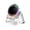 #002-White, variant on YiJuHui Wireless Charging Bluetooth Speaker with Sensor and Rotating Stand, 360° Surround Sound with Colorful LED Lights, Portable Desktop Speaker for Home Office Entertainment