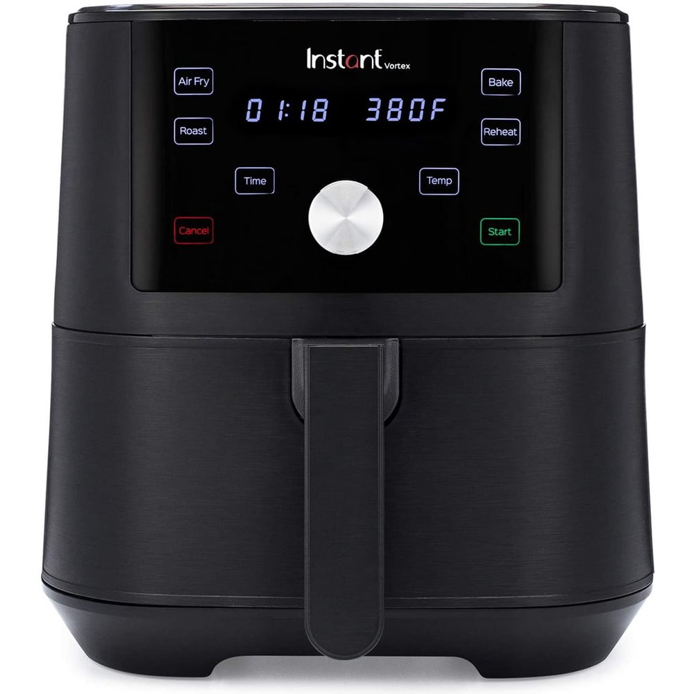 Instant Pot Vortex 4-in-1 Air Fryer, Roast, Bake,Air Fry, Reheat, 4 One