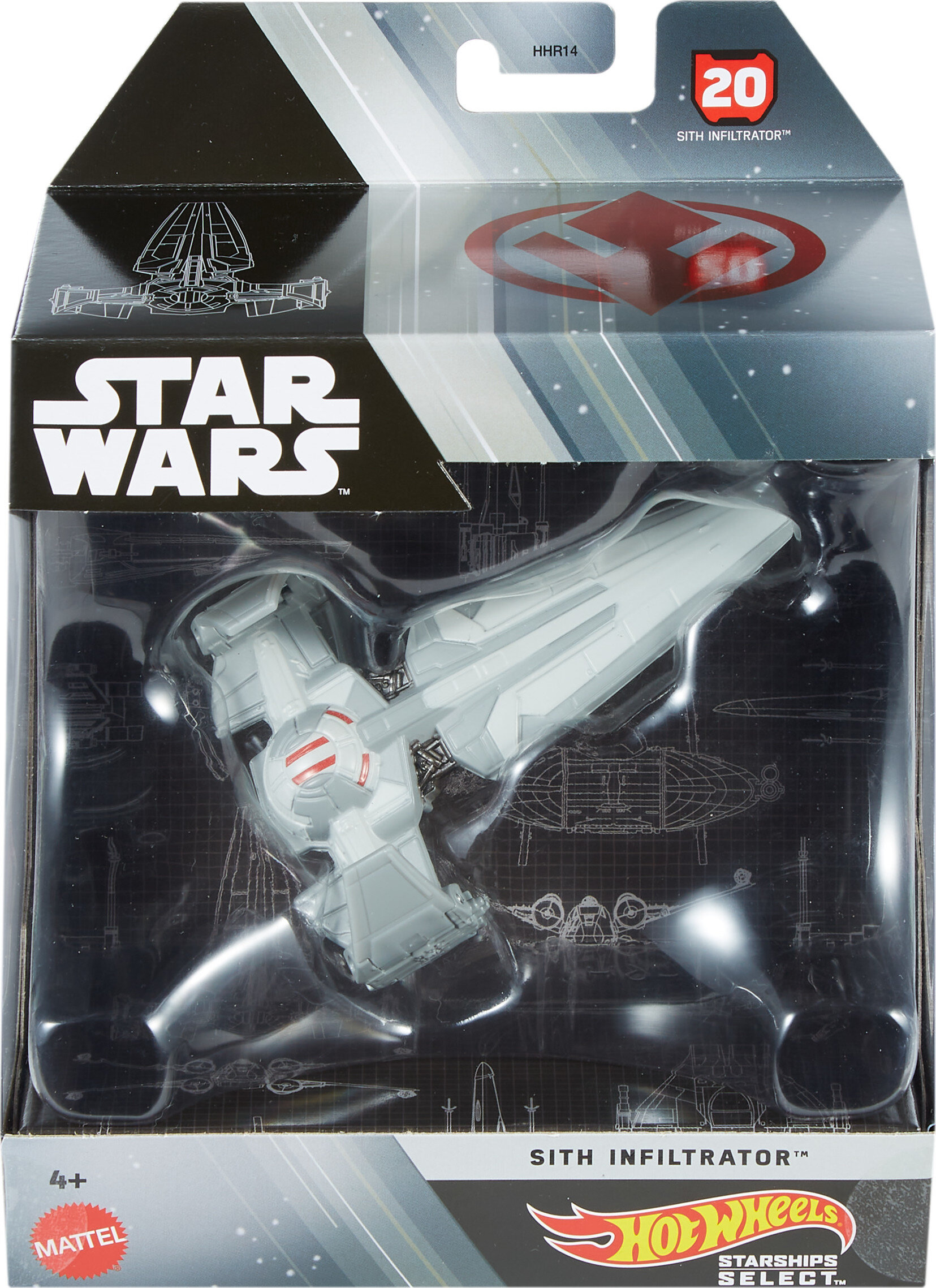 Hot Wheels Star Wars Starships Select, Premium Replica, Gift for