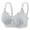 #10 White, variant on Ichuanyi Women's Bra Wire Free Underwear OnePiece Bra Everyday Underwear Bras