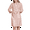 Pink-Female, variant on Couple's Waffle Knit Robes Lightweight Full-Length Spa Robes For Women Kimono Bathrobe Fast-Drying