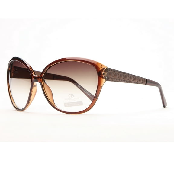Dasein Oversized Fashion Sunglasses with Quilt-like Texture Design on Side