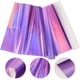 thumbnail image 5 of ColoMX Tela holográfica iridescente colorida colorida lámina decorativa PU tela para bolsillo de mosaico de bricolaje, 5 of 8