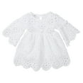 thumbnail image 1 of Famille Correspondant Femmes Enfants Robe Florale Solide Jolie Robe de Soirée de Mariage, 1 of 10