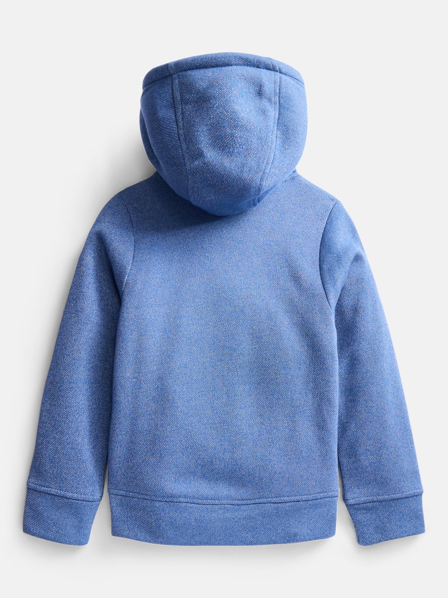 Wonder Nation Girls Kid Tough Fully Lined Zip Hoodie Jacket, Sizes 4-18 & Plus