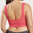 thumbnail image 2 of Aayomet Sports Bra Bra Plus Bra Ultra Thin Size Full Cup Tops Large Color Sports Women Bra Women's Blouse, Red XX-Large, 2 of 4