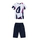 thumbnail image 3 of Sonducket Ropa de verano para niños, camisas para adolescentes, trajes para niños, pantalones exquisitos transpirables de larga duración, conjuntos de ropa Púrpura 150cm, 3 of 6
