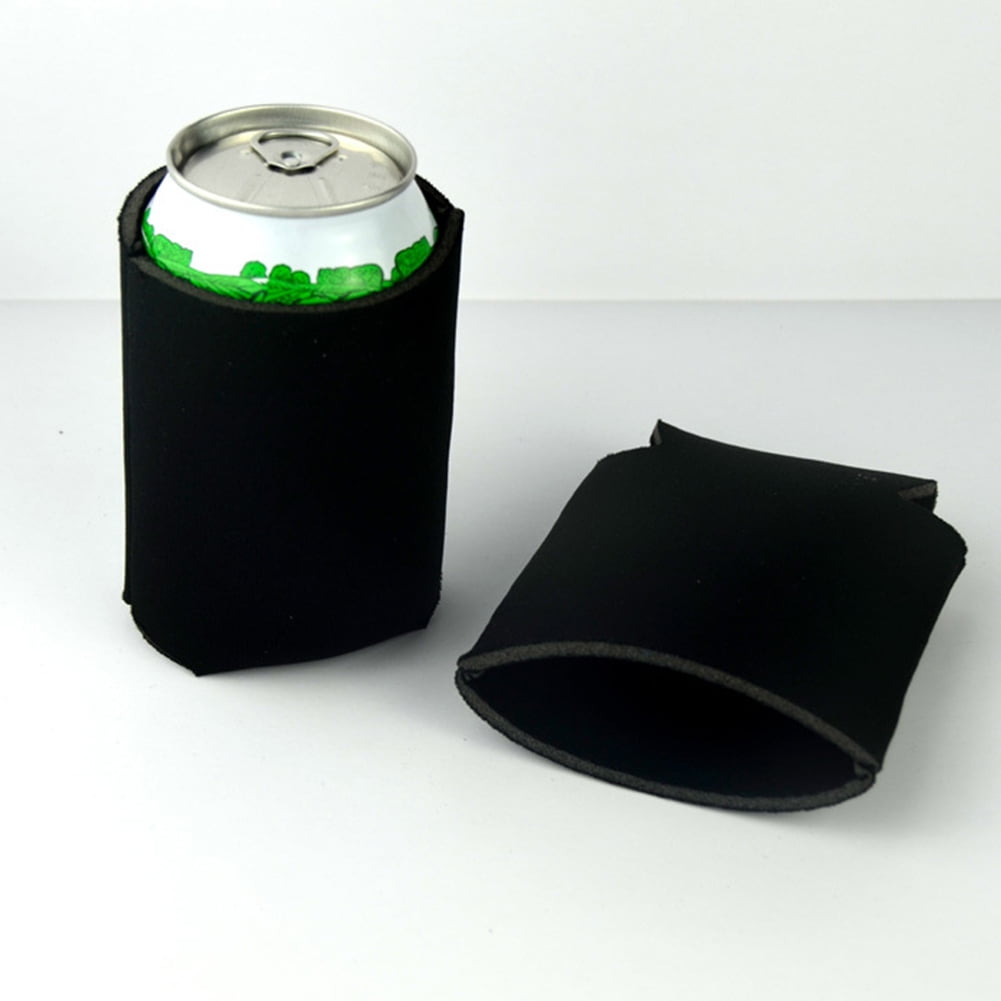 10 PCS Neoprene Beer Can Cooler Drink Bottle Holder Sleeve Insulator Covers