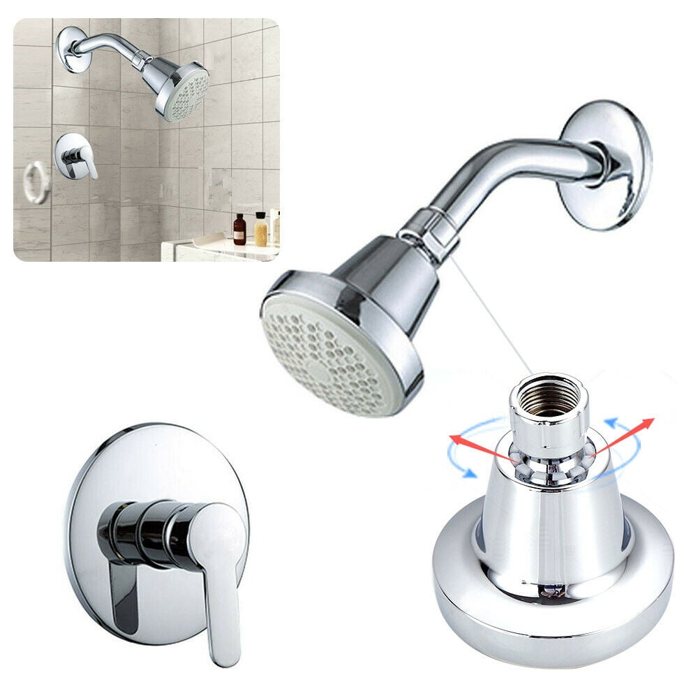 1/2" DN15 Spray Tub Shower Faucet Kit With Hot/Cold Control Handle