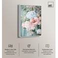 thumbnail image 2 of Petals of Spring II Canvas Pastel Floral Art by Art Remedy, White Frame, 24" x 36", 2 of 7