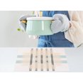 thumbnail image 5 of Unique Bargains 6 Packs Print Placemats for Dining Table Decor Black, 5 of 7