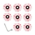 thumbnail image 1 of Ruedas para patines iluminadas Sharpla 8 piezas Rosa, 1 of 8