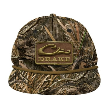 Drake Men's Lost Goat Rope Hat Mossy Oak Habitat One Size Fits Most