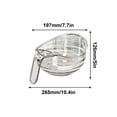 thumbnail image 2 of EGNMCR Kitchen Gadgets, Kitchen Accessories, Kitchen Utensils, Kitchen Tool Multifunctional Rice Strainer Drain basket, 2 of 5