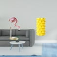 thumbnail image 2 of Jarrón de con diseño de flamenco, escultura de pájaro, arte moderno, decoración del hogar, arreglo floral, figura con soporte de metal para, 2 of 8